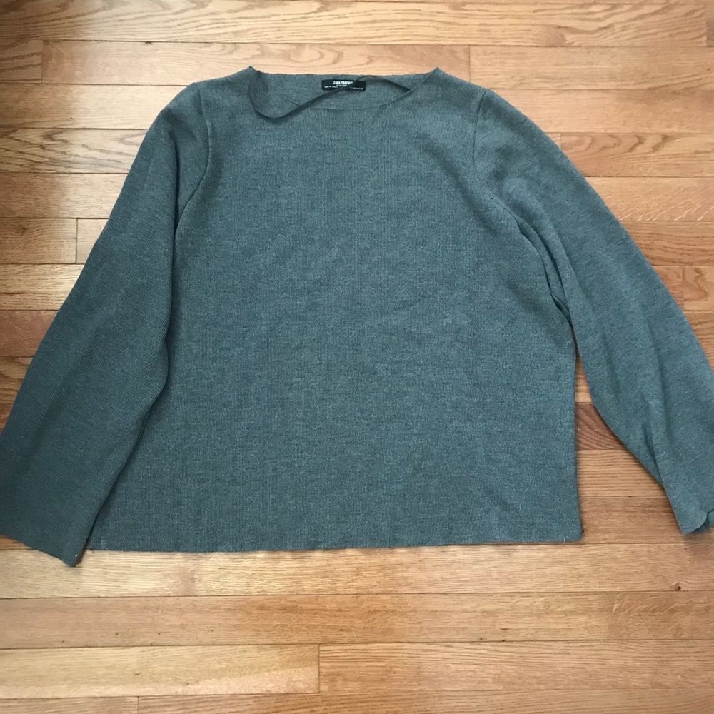 Zara boxy grey sweater